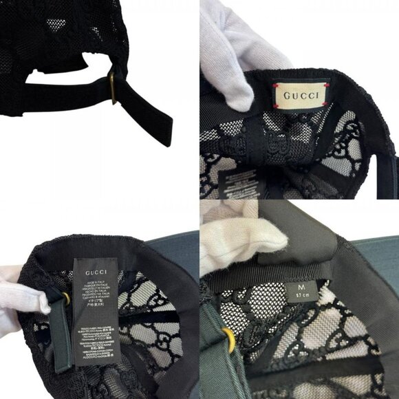 Gucci Hat Cap Nylon Black main image 8